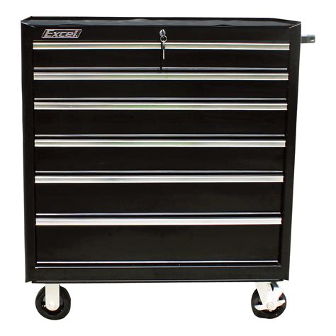 excel 36in steel bottom roller tool cabinet|excel 5 drawer tool chest.